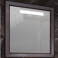 Opadiris Зеркало для ванной Карат 80 серебро